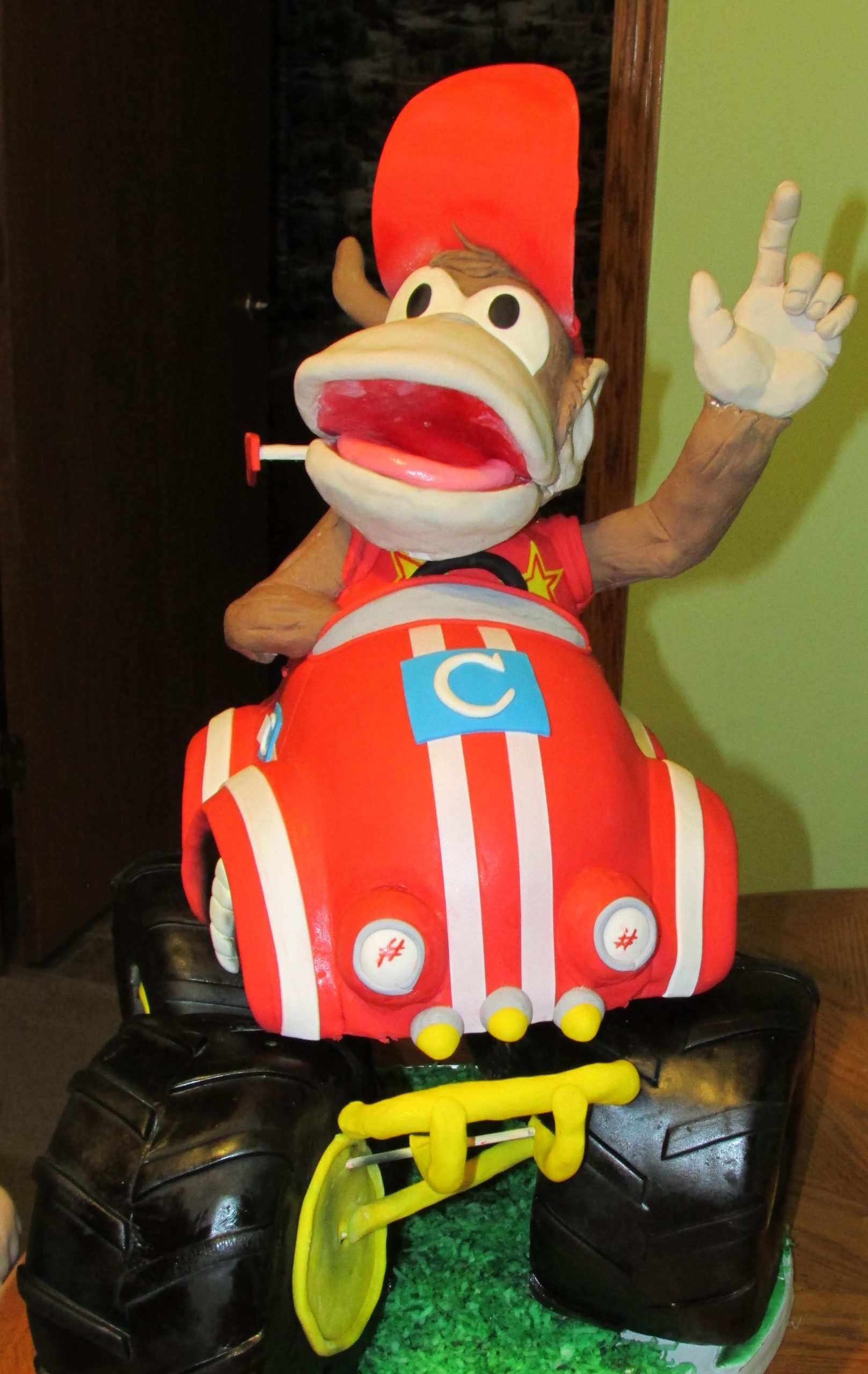 diddy kong cake